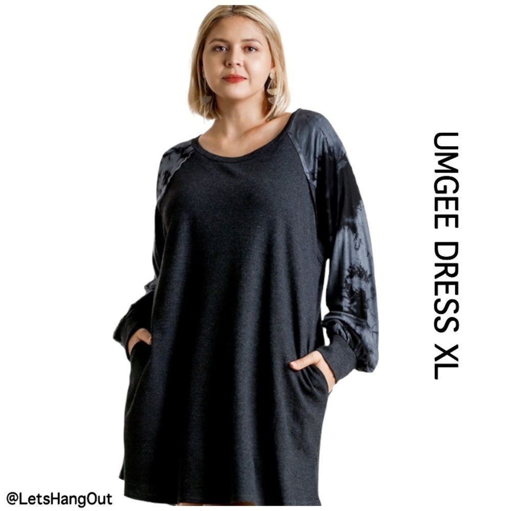 XL Umgee Women’s Waffle Knit Cotton Dress Closing Closet